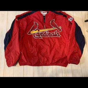 St Louis Cardinals pullover jacket